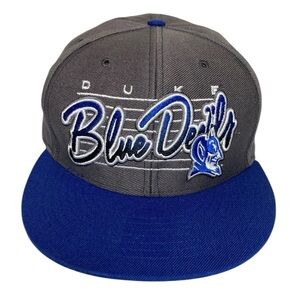Duke University 47 Brand SnapBack Hat Gray Blue Brim Adjustable Men’s One Size